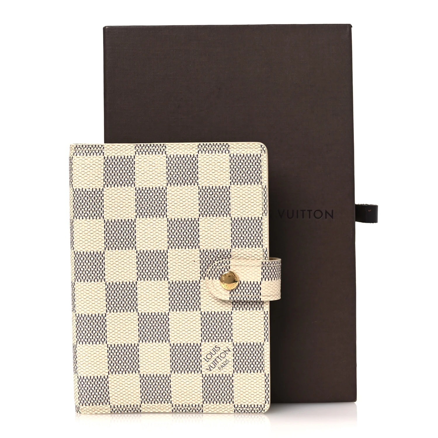 Damier Azur Small Ring Agenda Cover - Image 8