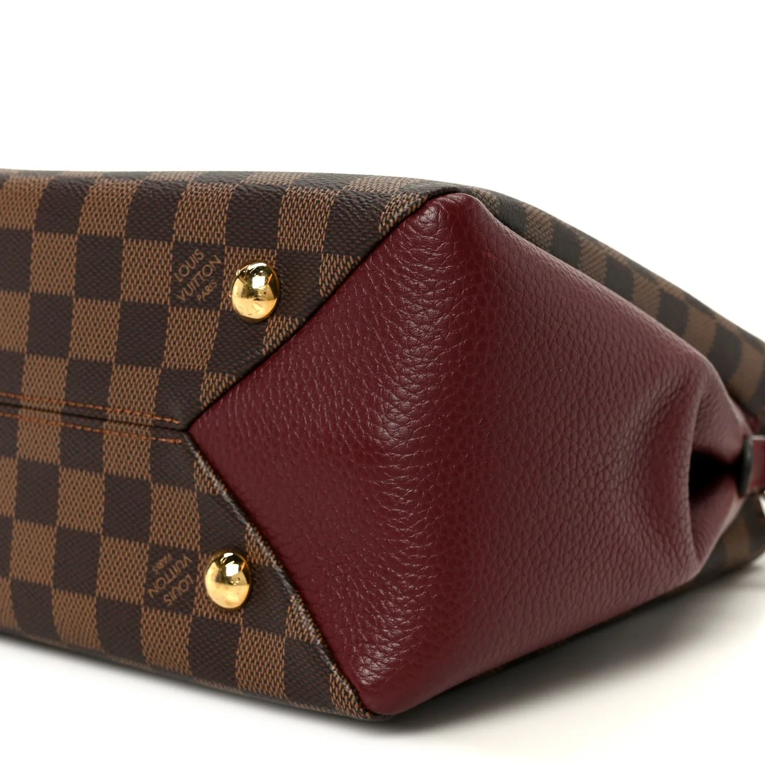 Damier Ebene Cuir Taurillon Brittany Bordeaux - Image 10