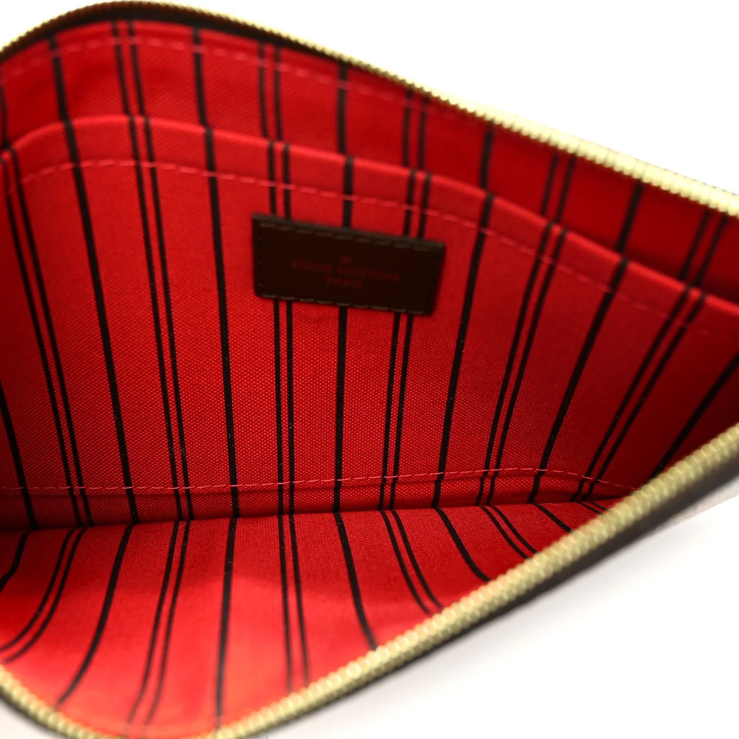 Damier Ebene Neverfull MM GM Pochette - Image 5