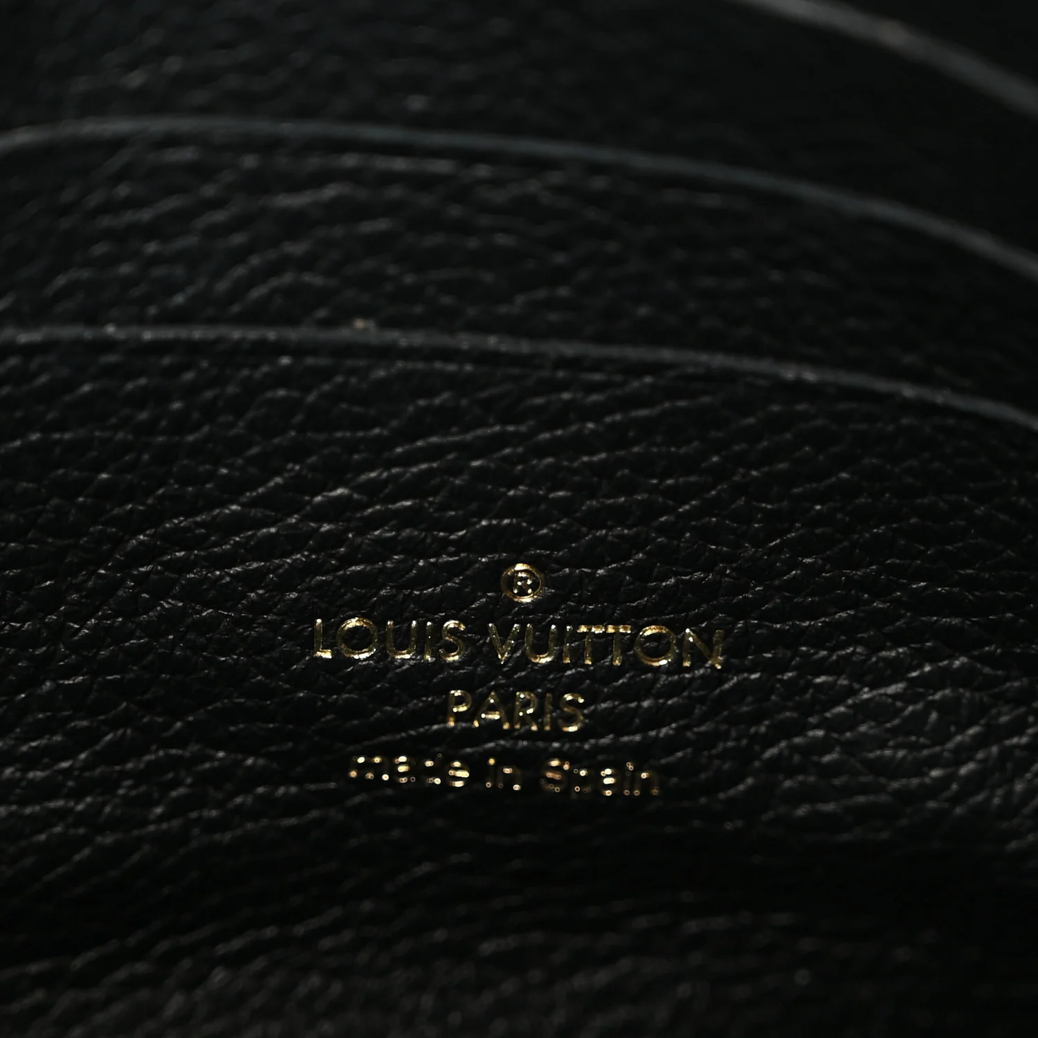 Empreinte Monogram Giant Double Zip Pochette Black Cream - Image 6