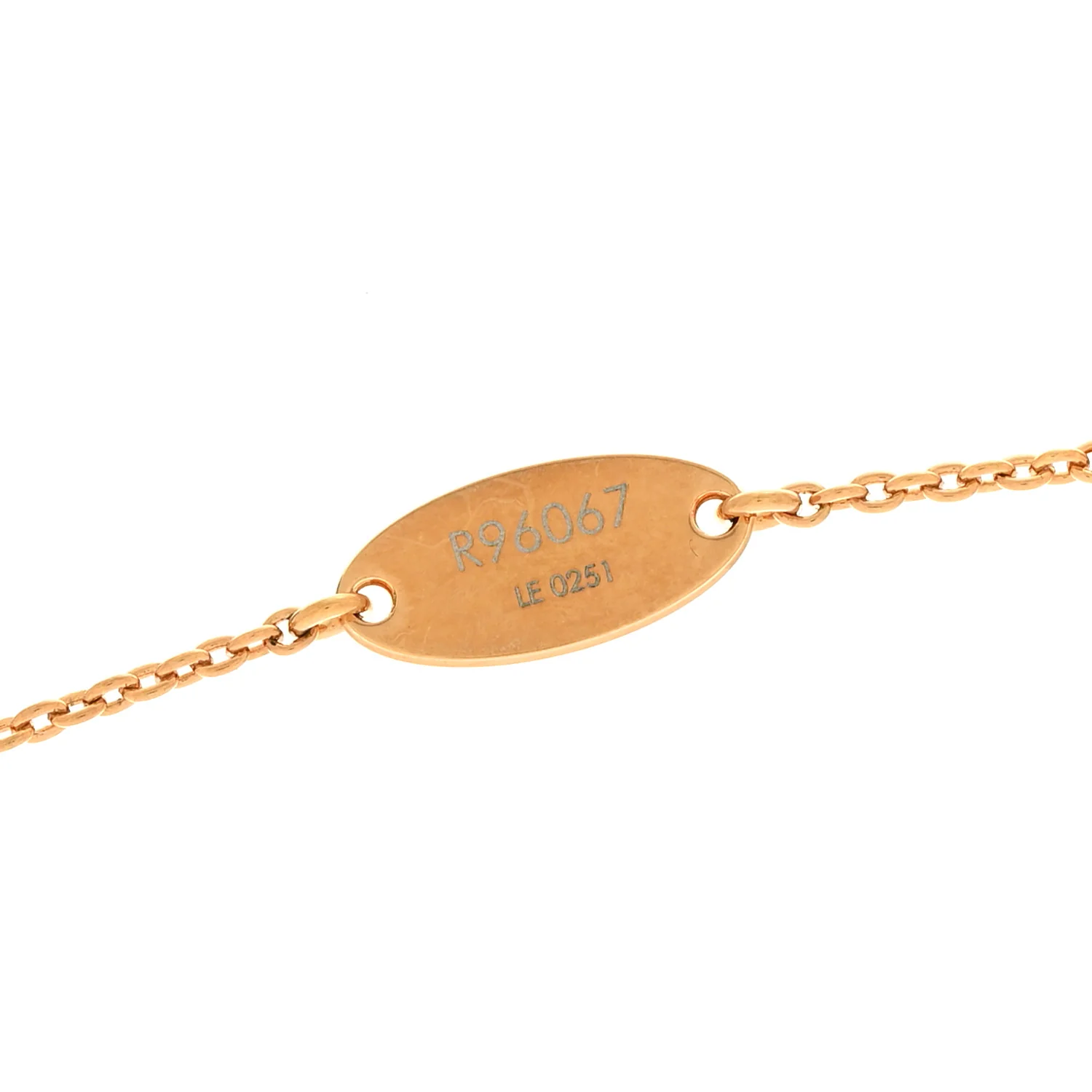 Metal Louisette Necklace Gold - Image 6