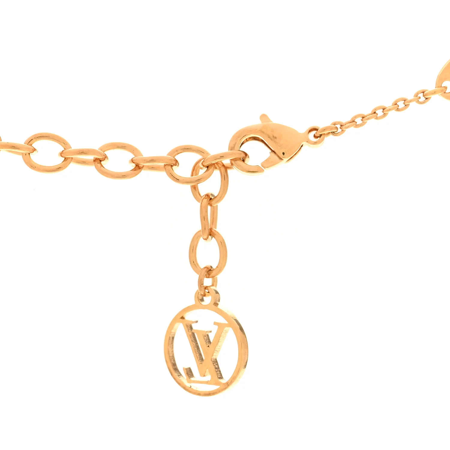 Metal Louisette Necklace Gold - Image 7