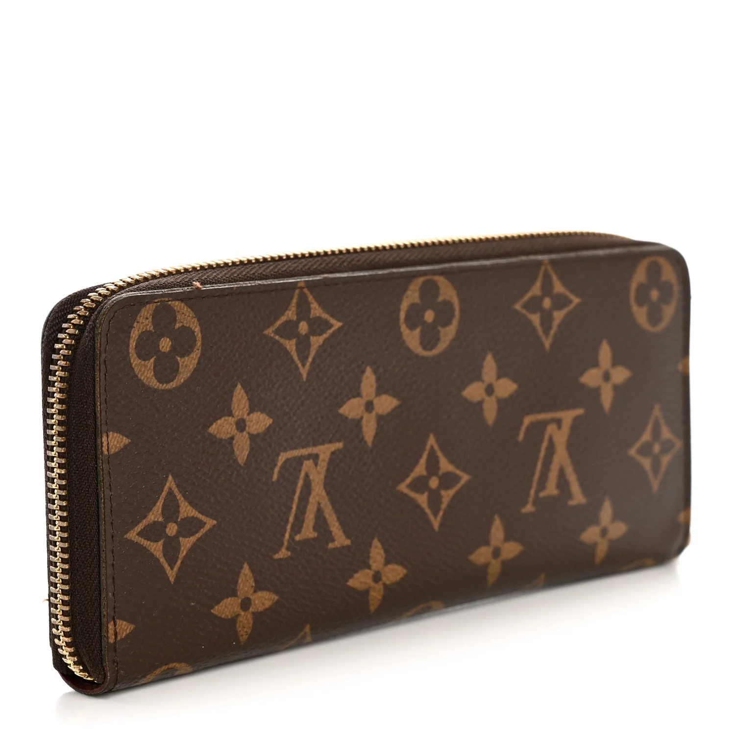 Monogram Clemence Wallet Fuchsia - Image 3