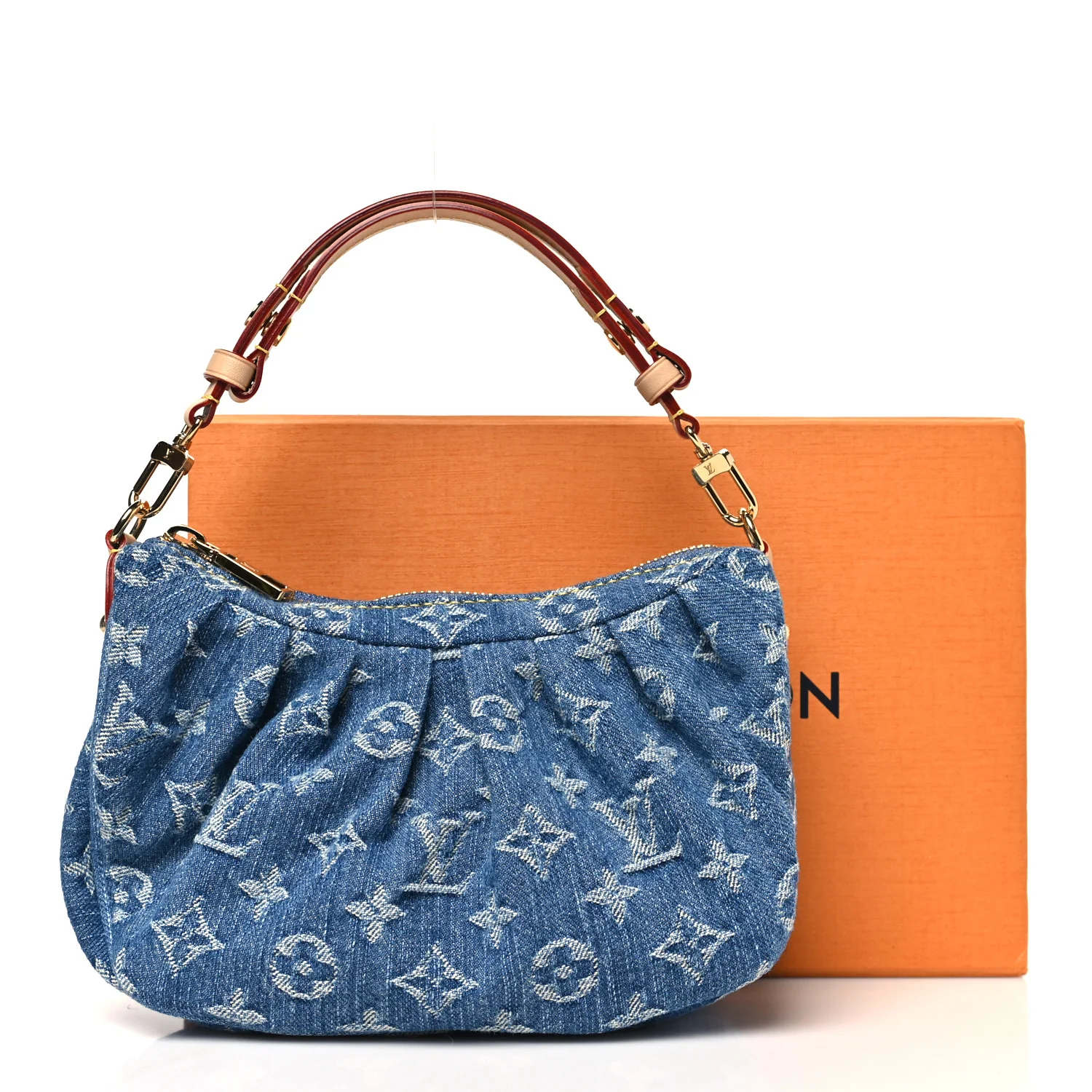Monogram Denim Pochette Valley Blue - Image 10