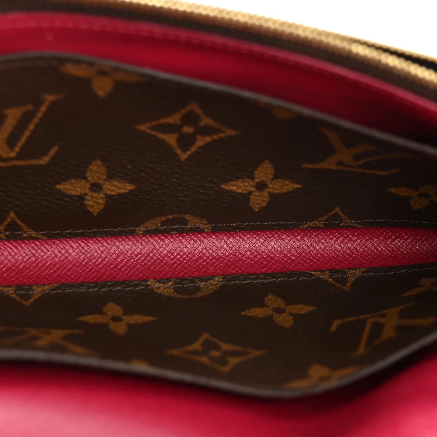 Monogram Emilie Wallet Fuchsia - Image 5