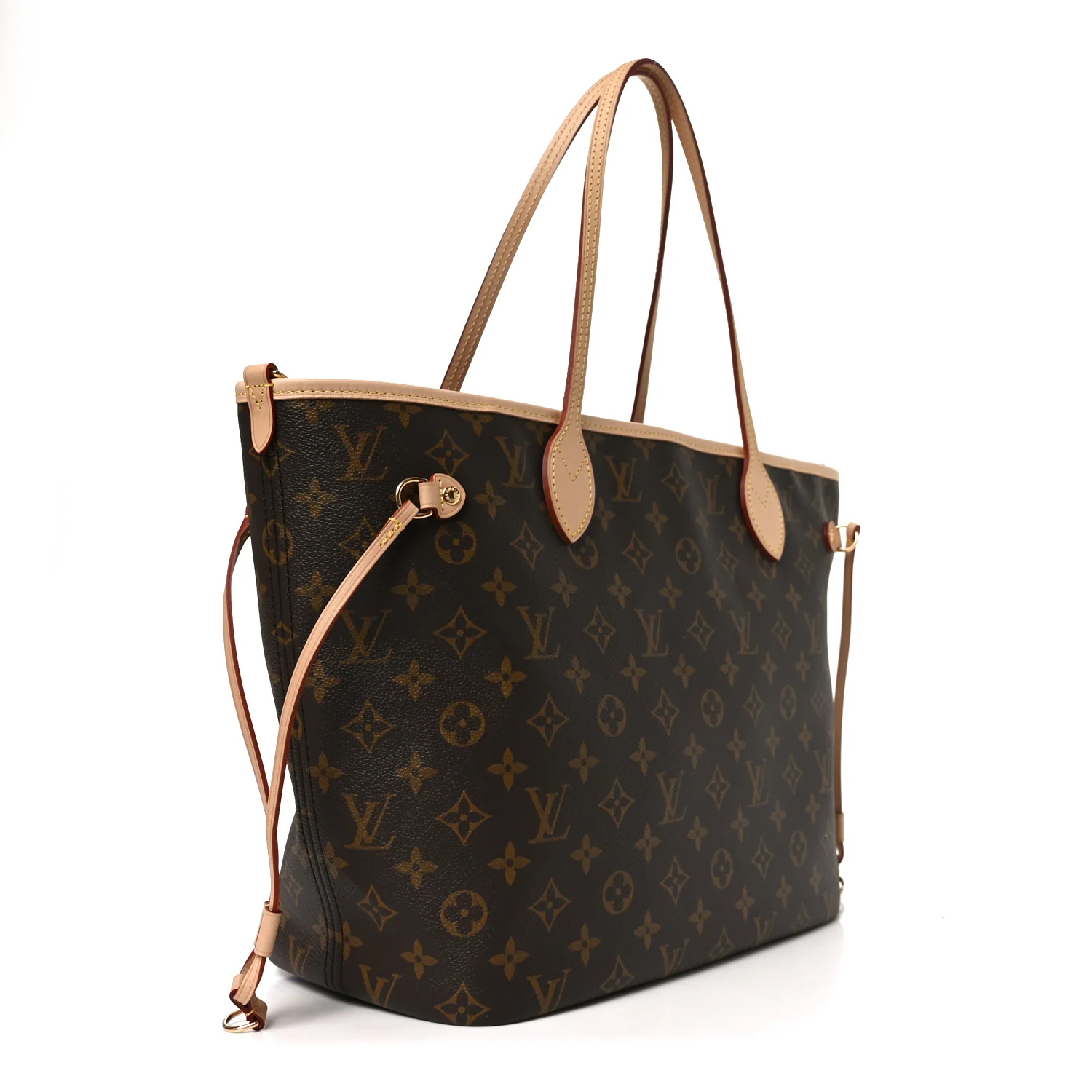 Monogram Inside Out Neverfull Bandouliere MM Rose Pondichery - Image 3