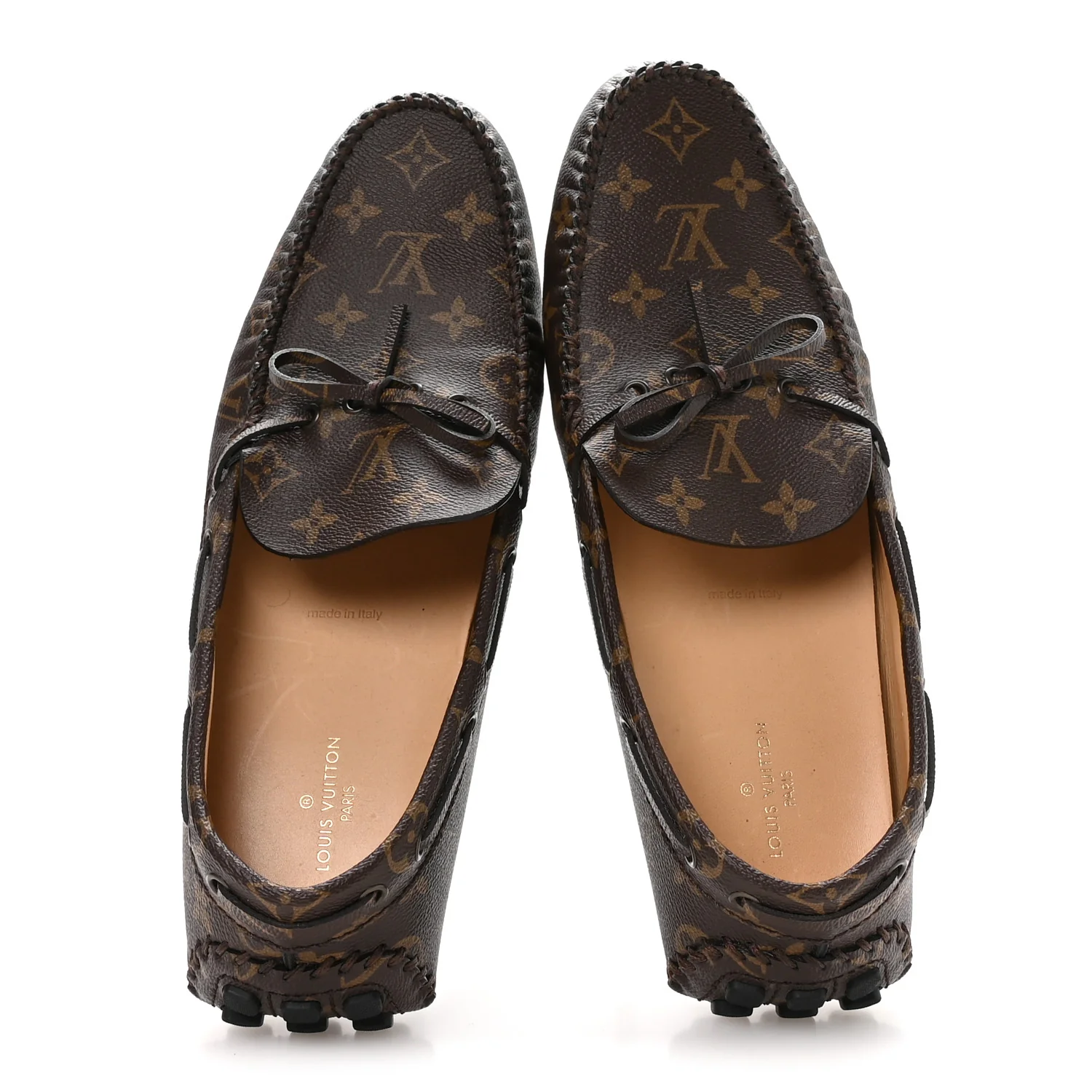 Monogram Mens Arizona Car Shoe Moccasin Loafers 12 - Image 2