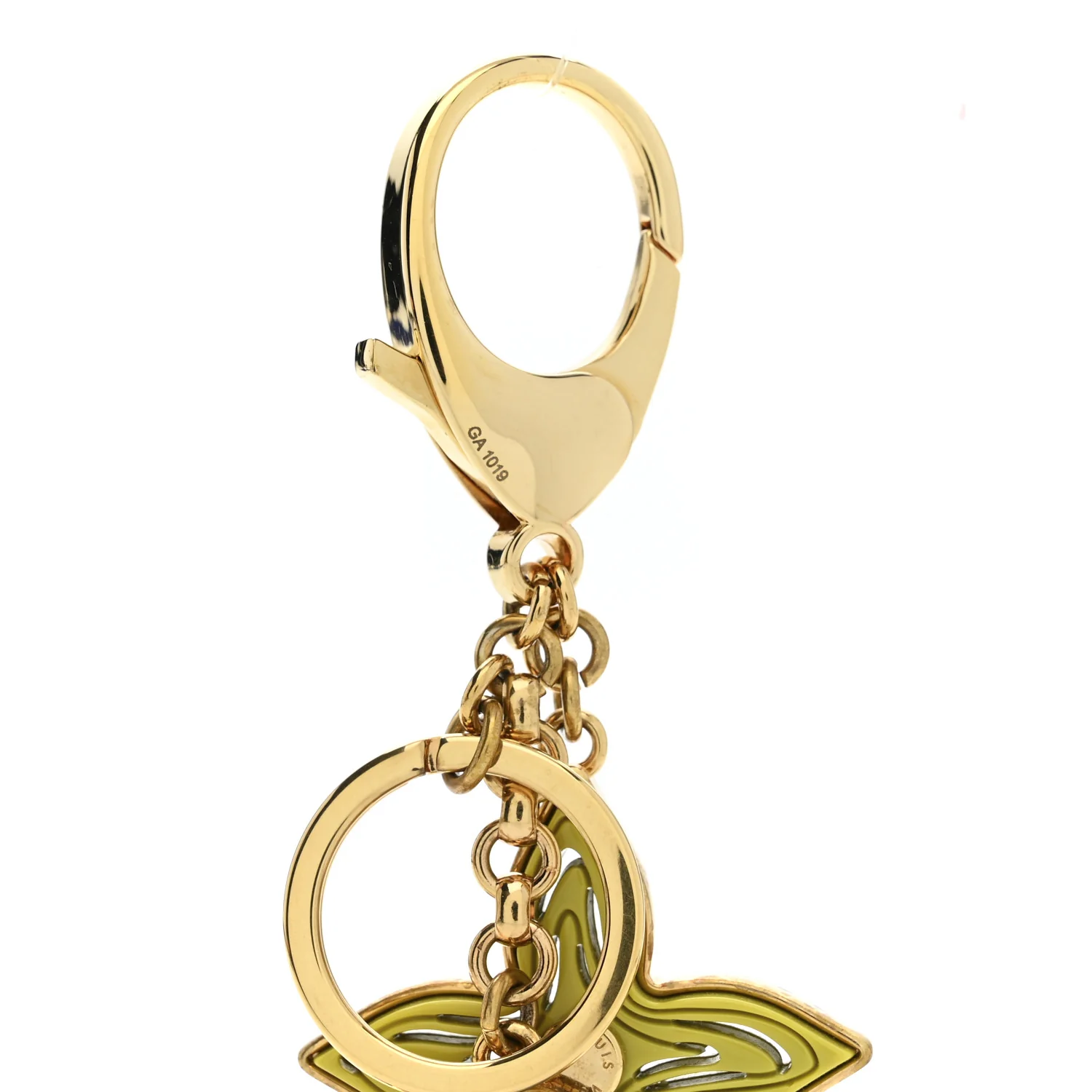 Resin Naif Bag Charm Grey Green - Image 4
