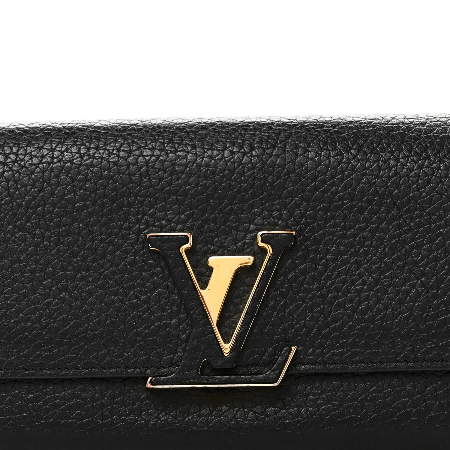 Taurillon Capucines Wallet Black - Image 7