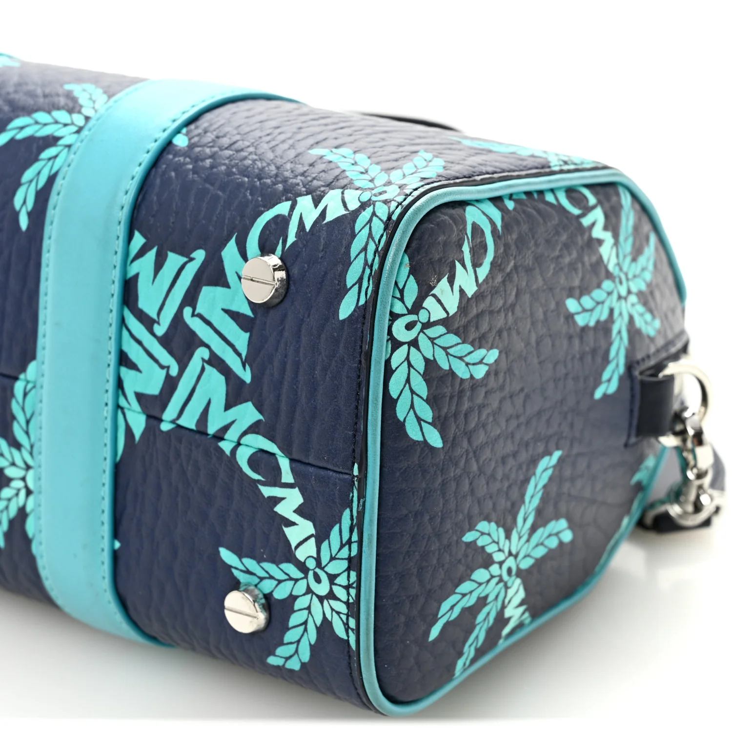 Visetos Small Ella Palm Boston Bag Ceramic - Image 9