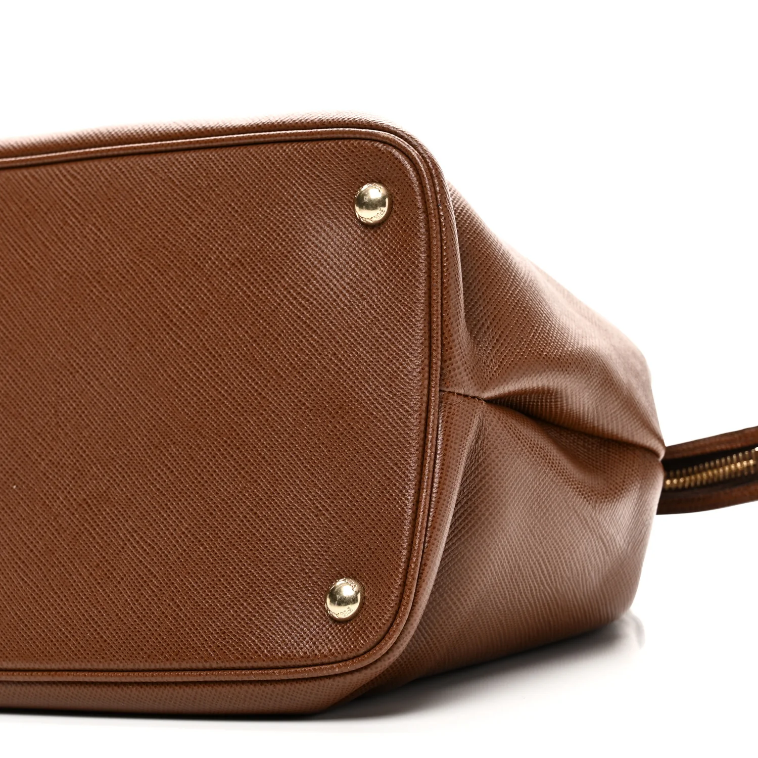 Saffiano Cuir Top Handle Dome Tote Palissandro - Image 9
