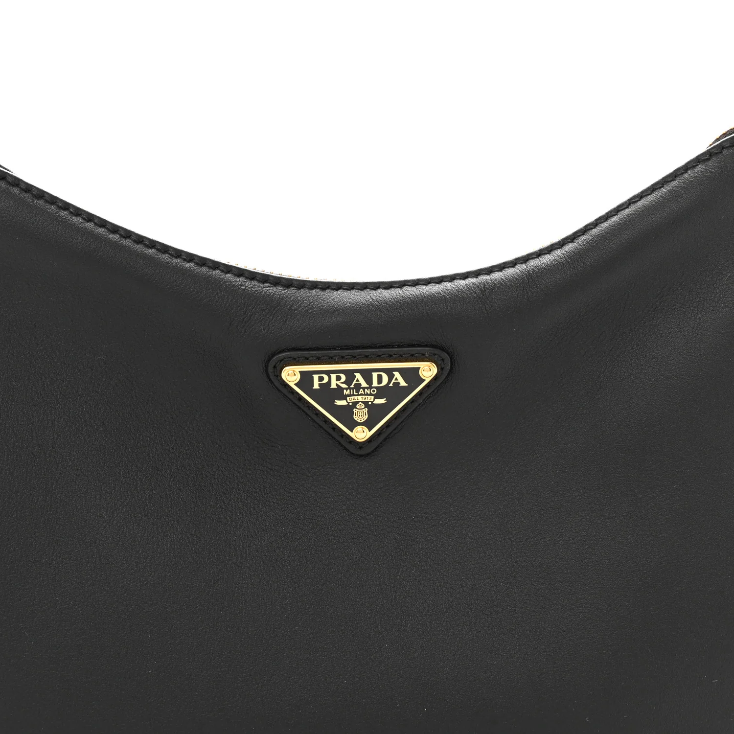 Soft Calfskin Medium Aimee Shoulder Bag Black - Image 8