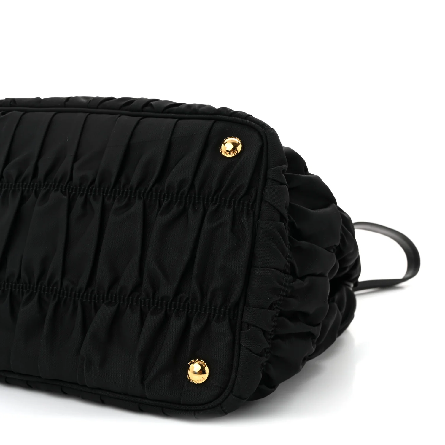 Tessuto Nylon Gaufre Tote Black - Image 10