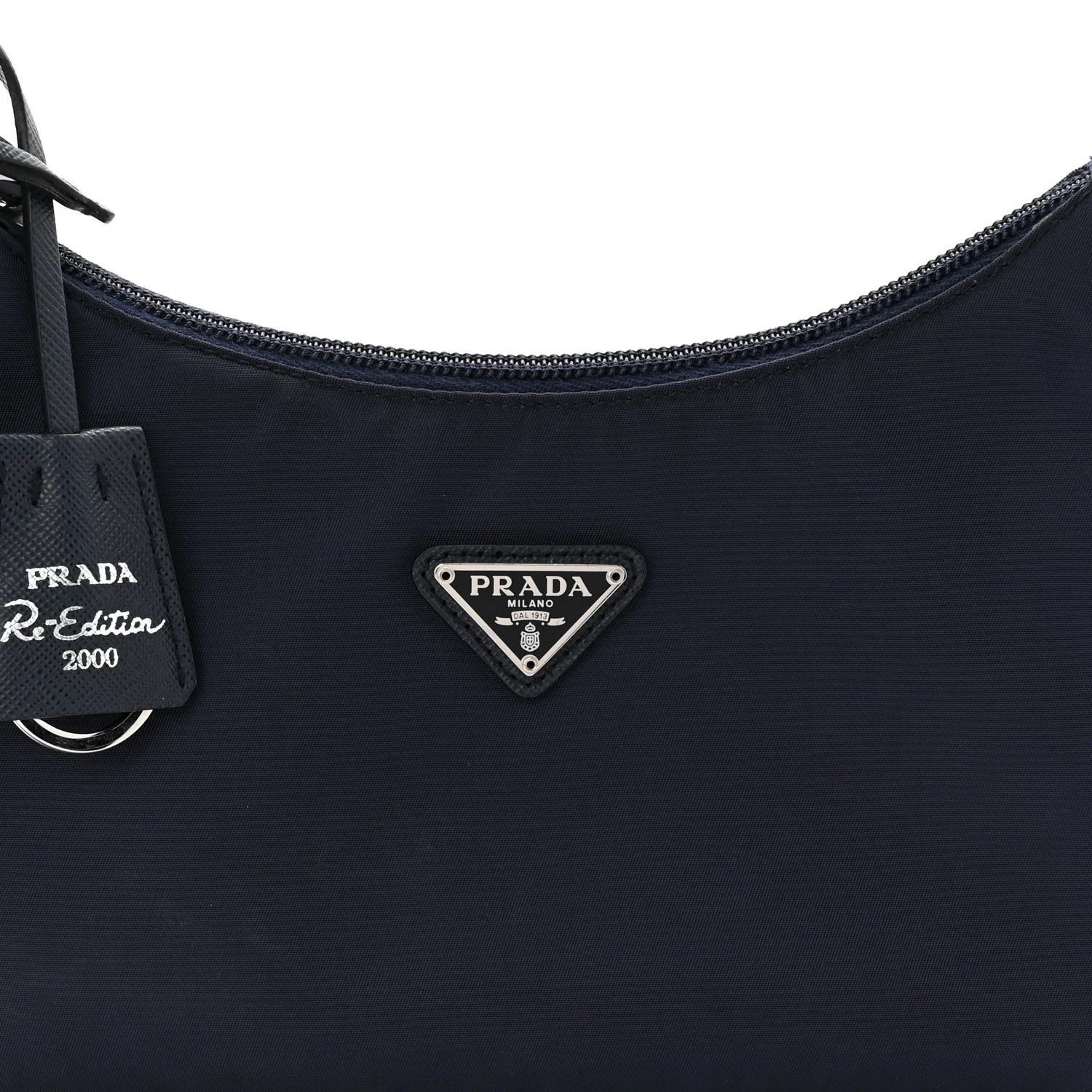 Tessuto Nylon Mini Re-Edition 2000 Bag Baltico - Image 8