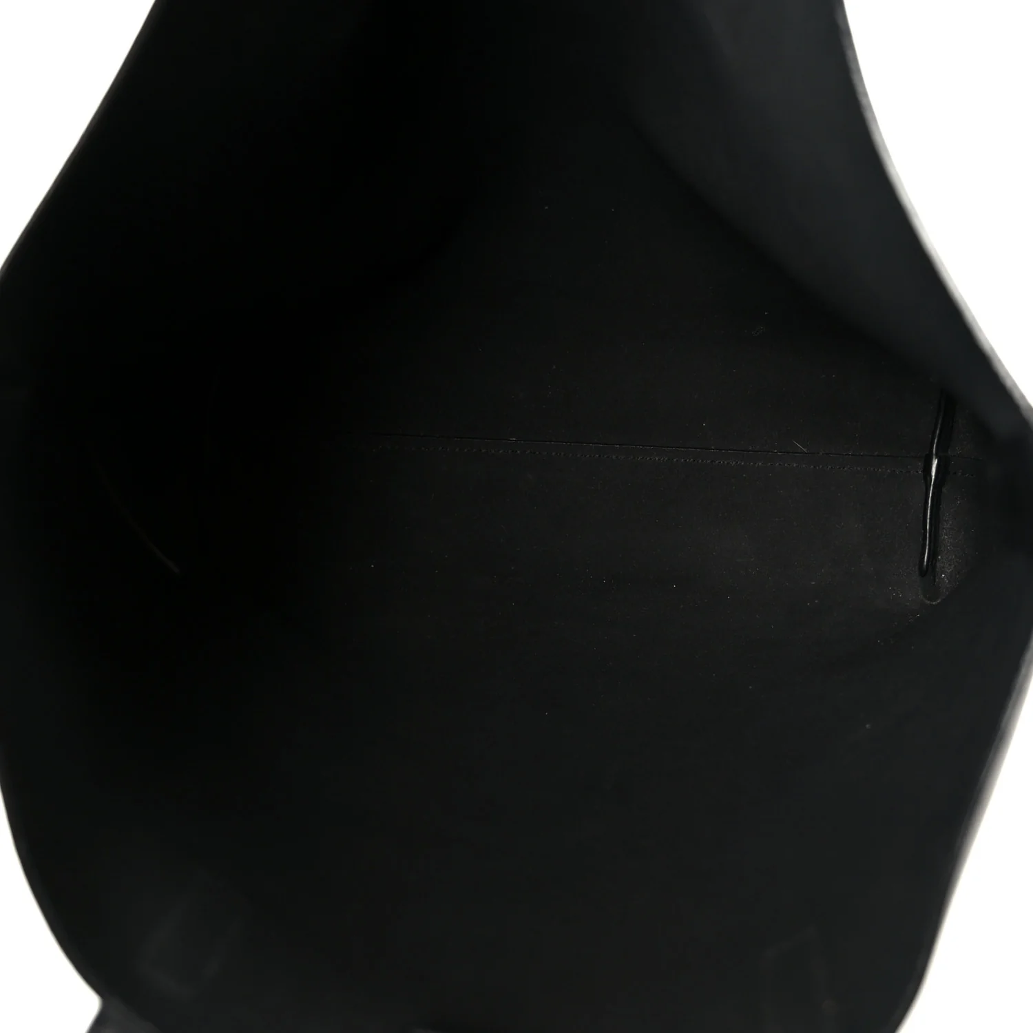 Calfskin Toy Shopping Tote Black - Image 4