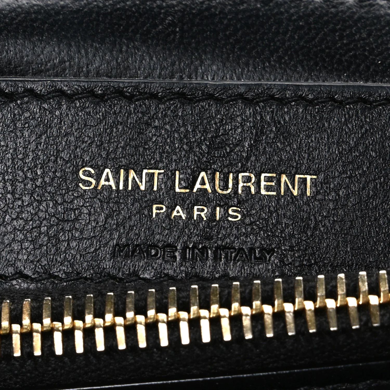 Calfskin Y Quilted Monogram Small Loulou Chain Satchel Black - Image 6