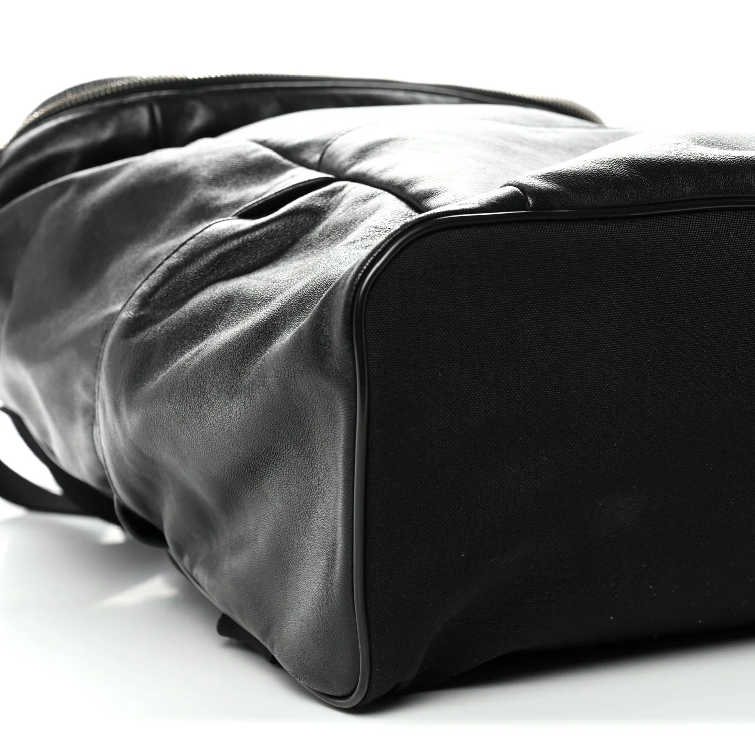 Canvas Calfskin Sid Backpack Black - Image 16