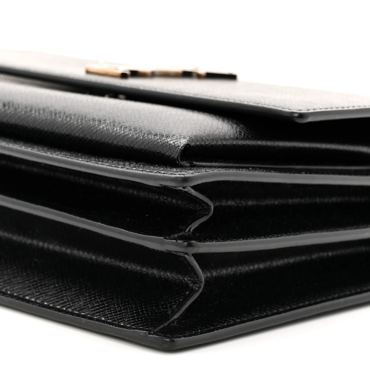 Coated Bark Calfskin Medium Monogram Sunset Black - Image 10