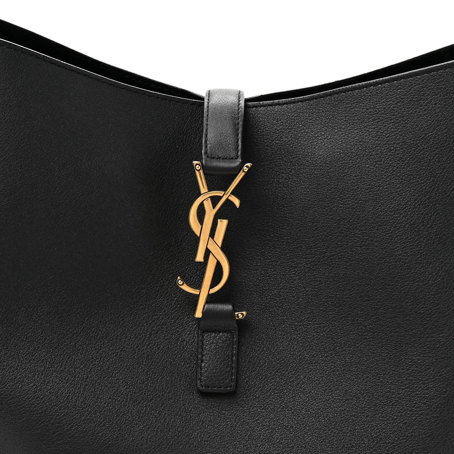 Grained Calfskin Large Le 5 A 7 Soft Hobo Black - Image 9