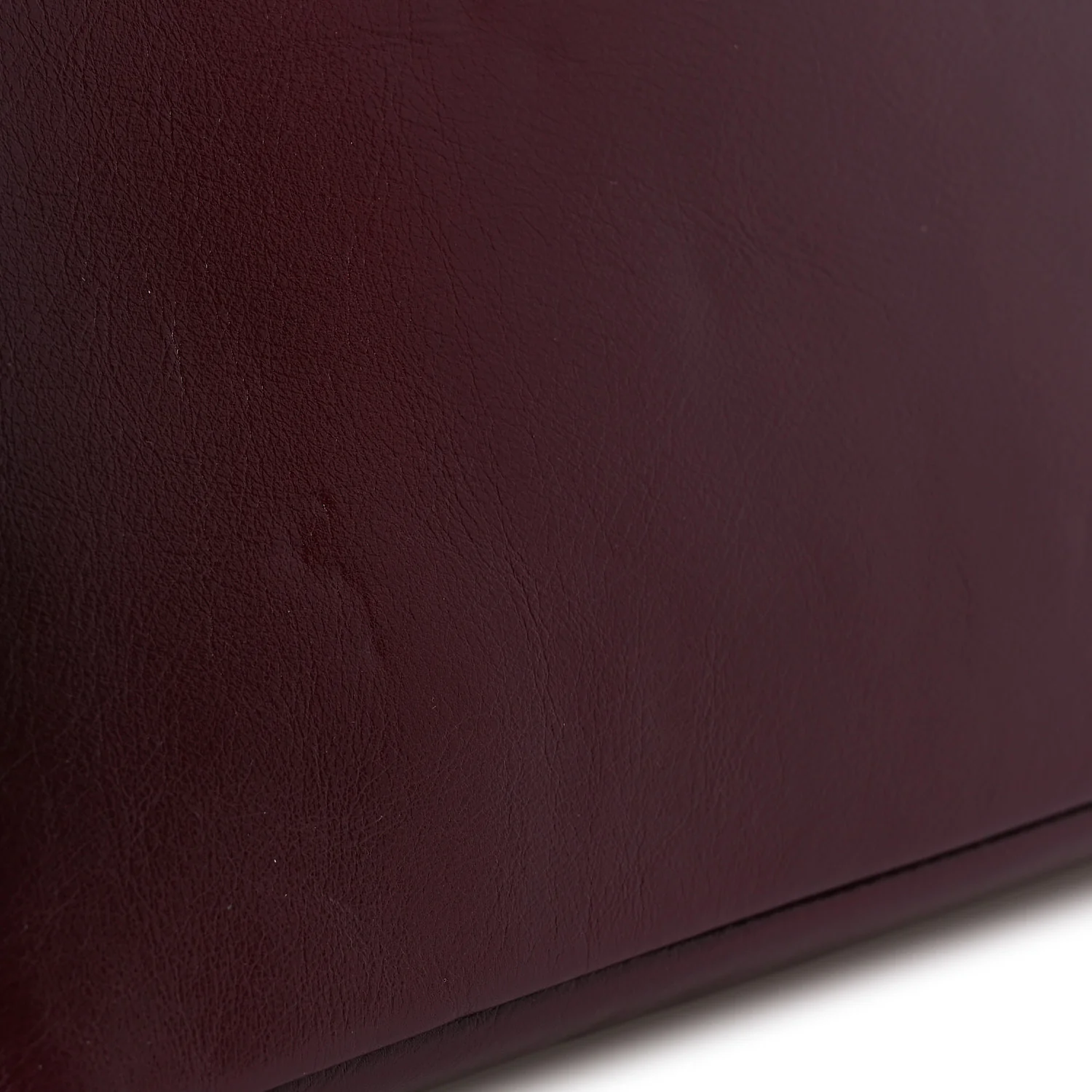 Lambskin Large Cassandre Envelope Pouch Dark Ruby - Image 11