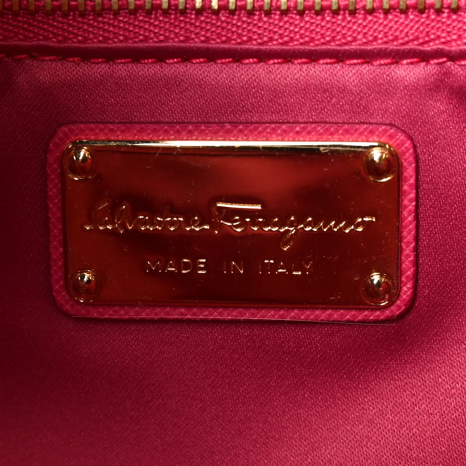 Printed Calfskin Beky Tote Framboise - Image 5