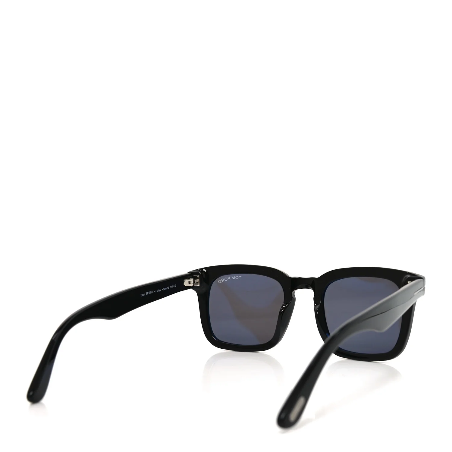 Acetate Dax Sunglasses TF751 Black - Image 4
